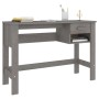 HAMAR solid light gray pine wood desk 110x40x75 cm by vidaXL, Desks - Ref: Foro24-340459, Price: 78,64 €, Discount: %