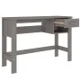Schreibtisch HAMAR Massivholz Kiefer hellgrau 110x40x75 cm von vidaXL, Schreibtische - Ref: Foro24-340459, Preis: 77,43 €, Ra...