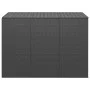Garten Kissen Boot PE Rattan schwarz 145x100x103 cm von vidaXL, Aufbewahrungsboxen für den Außenbereich - Ref: Foro24-317229,...