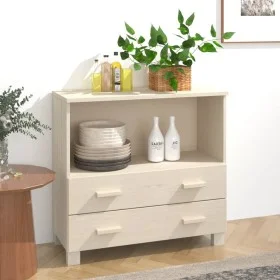 HAMAR sideboard solid pine wood honey brown 85x35x80 cm by vidaXL, Sideboards - Ref: Foro24-340496, Price: 92,44 €, Discount: %