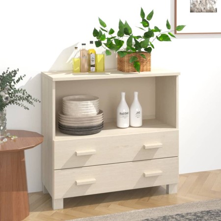 HAMAR sideboard solid pine wood honey brown 85x35x80 cm by vidaXL, Sideboards - Ref: Foro24-340496, Price: 93,62 €, Discount: %