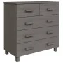 HAMAR sideboard solid light gray pine wood 79x40x80 cm by vidaXL, Sideboards - Ref: Foro24-340423, Price: 120,95 €, Discount: %