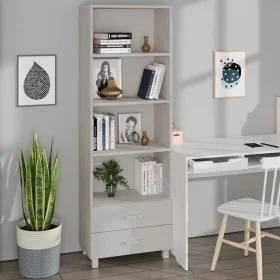 HAMAR sideboard solid white pine wood 60x35x180 cm by vidaXL, Sideboards - Ref: Foro24-340489, Price: 149,83 €, Discount: %