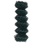 Cerca de Eslabones de Cadena Verde 0.6x25 m de Acero by , fence panels - Ref: Foro24-42004791, Price: 63,66 €, Discount: %