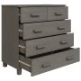 HAMAR sideboard solid light gray pine wood 79x40x80 cm by vidaXL, Sideboards - Ref: Foro24-340423, Price: 120,95 €, Discount: %