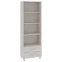 HAMAR Sideboard aus massivem weißem Kiefernholz 60x35x180 cm von vidaXL, Sideboards - Ref: Foro24-340489, Preis: 149,83 €, Ra...