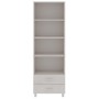 HAMAR Sideboard aus massivem weißem Kiefernholz 60x35x180 cm von vidaXL, Sideboards - Ref: Foro24-340489, Preis: 151,98 €, Ra...