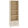 HAMAR sideboard solid pine wood honey brown 60x35x180 cm by vidaXL, Sideboards - Ref: Foro24-340488, Price: 155,03 €, Discoun...