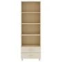 HAMAR sideboard solid pine wood honey brown 60x35x180 cm by vidaXL, Sideboards - Ref: Foro24-340488, Price: 155,03 €, Discoun...