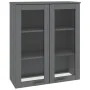 HAMAR Top-Sideboard aus massiver Kiefer, dunkelgrau, 85 x 35 x 100 cm von vidaXL, Sideboards - Ref: Foro24-340506, Preis: 141...