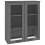 HAMAR Top-Sideboard aus massiver Kiefer, dunkelgrau, 85 x 35 x 100 cm von vidaXL, Sideboards - Ref: Foro24-340506, Preis: 144...