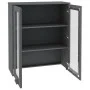 HAMAR Top-Sideboard aus massiver Kiefer, dunkelgrau, 85 x 35 x 100 cm von vidaXL, Sideboards - Ref: Foro24-340506, Preis: 141...