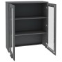 HAMAR top sideboard solid pine dark gray 85x35x100 cm by vidaXL, Sideboards - Ref: Foro24-340506, Price: 144,06 €, Discount: %