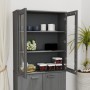 HAMAR top sideboard solid pine dark gray 85x35x100 cm by vidaXL, Sideboards - Ref: Foro24-340506, Price: 144,06 €, Discount: %