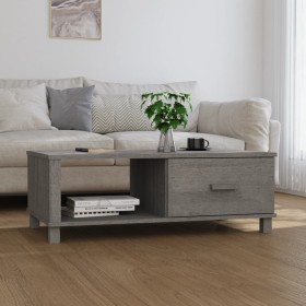 HAMAR Couchtisch aus massivem hellgrauem Kiefernholz 100x55x35 cm von vidaXL, Couchtisch - Ref: Foro24-340455, Preis: 88,69 €...