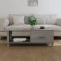 HAMAR coffee table solid light gray pine wood 100x55x35 cm by vidaXL, Coffee table - Ref: Foro24-340455, Price: 87,59 €, Disc...