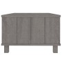 HAMAR coffee table solid light gray pine wood 100x55x35 cm by vidaXL, Coffee table - Ref: Foro24-340455, Price: 88,69 €, Disc...