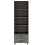 HAMAR sideboard solid light gray pine wood 60x35x180 cm by vidaXL, Sideboards - Ref: Foro24-340491, Price: 131,81 €, Discount: %