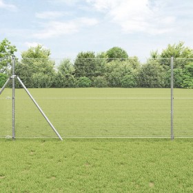 Cerca de Alambre Soldado 1x100 m Acero Galvanizado
