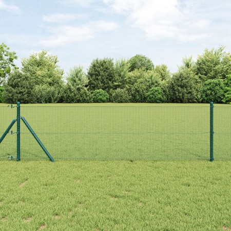 Valla de Alambre Soldado Verde 0.4x10 m Acero von , Zaunpaneele - Ref: Foro24-42005019, Preis: 19,63 €, Rabatt: %