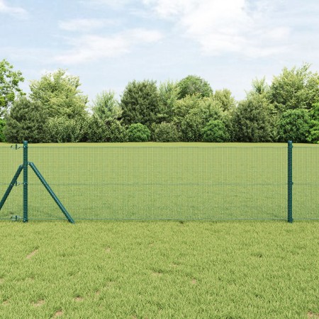 Valla de Alambre Soldado Verde 1.4x10 m Acero | Foro24.es | Tu tienda online para hogar, jardín y más Foro24.es