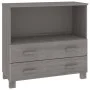 Sideboard HAMAR Massivholz Kiefer hellgrau 85x35x80 cm von vidaXL, Sideboards - Ref: Foro24-340499, Preis: 91,81 €, Rabatt: %