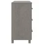 HAMAR sideboard made of solid light gray pine wood 90x40x80 cm by vidaXL, Sideboards - Ref: Foro24-340431, Price: 125,88 €, D...