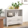 HAMAR Sideboard aus massivem weißem Kiefernholz 85x35x80 cm von vidaXL, Sideboards - Ref: Foro24-340497, Preis: 92,36 €, Raba...