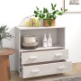Aparador HAMAR madera maciza de pino blanca 85x35x80 cm | Foro24.es | Tu tienda online para hogar, jardín y más Foro24.es