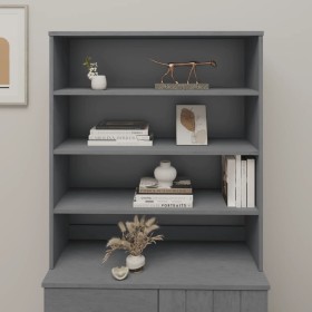 HAMAR top sideboard solid pine dark gray 90x30x100 cm by vidaXL, Sideboards - Ref: Foro24-340434, Price: 109,03 €, Discount: %