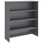 HAMAR top sideboard solid pine dark gray 90x30x100 cm by vidaXL, Sideboards - Ref: Foro24-340434, Price: 109,07 €, Discount: %