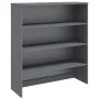 HAMAR top sideboard solid pine dark gray 90x30x100 cm by vidaXL, Sideboards - Ref: Foro24-340434, Price: 107,18 €, Discount: %