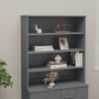 HAMAR top sideboard solid pine dark gray 90x30x100 cm by vidaXL, Sideboards - Ref: Foro24-340434, Price: 109,07 €, Discount: %