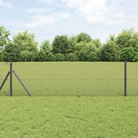 Cerco de Alambre Soldado Gris 0.6x10 m de Acero