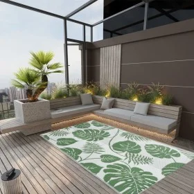 Grüner PP-Außenteppich 160x230 cm von vidaXL, Outdoor-Protektoren - Ref: Foro24-316937, Preis: 39,24 €, Rabatt: %