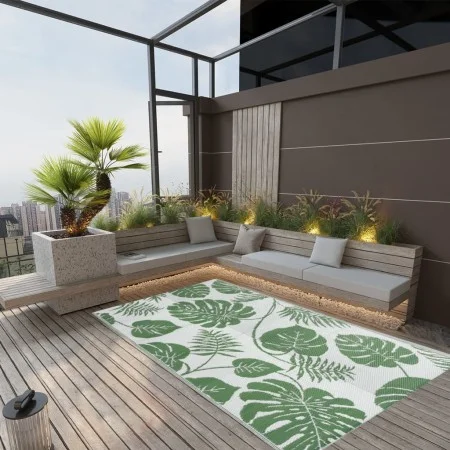 Green PP outdoor rug 160x230 cm by vidaXL, Outdoor protectors - Ref: Foro24-316937, Price: 40,06 €, Discount: %