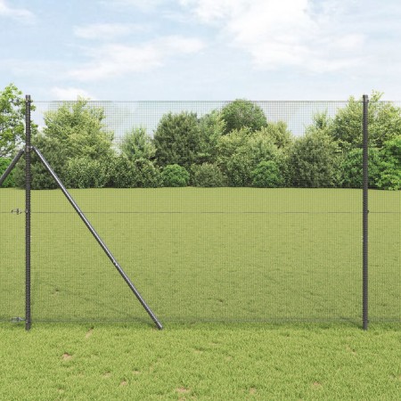 Valla de Alambre Soldado Gris 1.6x10 m Acero | Foro24.es | Tu tienda online para hogar, jardín y más Foro24.es