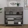 Konsolentisch HAMAR Massivholz Kiefer hellgrau 90x35x90 cm von vidaXL, Seitentische - Ref: Foro24-340467, Preis: 101,98 €, Ra...