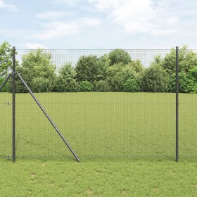 Cerca de Alambre Soldado Gris 1.5 x 50 m Acero