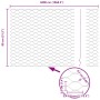 Cerca Hexagonal Gris 0.8x50 m Acero | Foro24.es | Tu tienda online para hogar, jardín y más Foro24.es