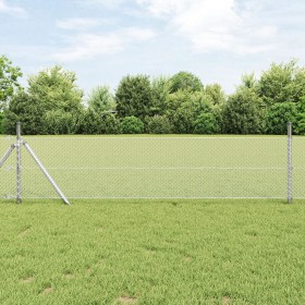 Cerca Hexagonal 0.4x50 m Acero Galvanizado