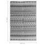 Schwarzer PP-Außenteppich 160x230 cm von vidaXL, Outdoor-Protektoren - Ref: Foro24-316923, Preis: 39,97 €, Rabatt: %
