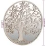 Sand iron round garden mirror for outdoor use 40x2.5 cm by vidaXL, Mirrors - Ref: Foro24-318369, Price: 64,93 €, Discount: %