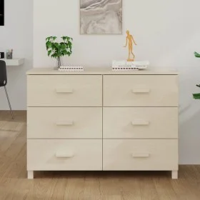 HAMAR sideboard solid pine wood honey brown 113x40x80 cm by vidaXL, Sideboards - Ref: Foro24-340448, Price: 143,01 €, Discoun...
