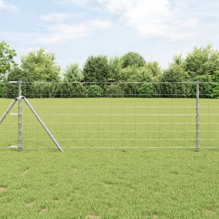 Cerca de Campo 0.8x25 m Acero Galvanizado | Foro24.es | Tu tienda online para hogar, jardín y más Foro24.es
