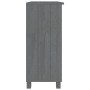 HAMAR sideboard solid dark gray pine wood 85x35x80 cm by vidaXL, Sideboards - Ref: Foro24-340502, Price: 65,44 €, Discount: %