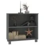 HAMAR Sideboard aus massivem dunkelgrauem Kiefernholz 85x35x80 cm von vidaXL, Sideboards - Ref: Foro24-340502, Preis: 64,47 €...