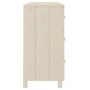 HAMAR Sideboard aus massivem Kiefernholz, honigbraun, 113 x 40 x 80 cm von vidaXL, Sideboards - Ref: Foro24-340448, Preis: 14...