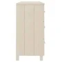 HAMAR sideboard solid pine wood honey brown 113x40x80 cm by vidaXL, Sideboards - Ref: Foro24-340448, Price: 143,01 €, Discoun...