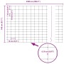 Cerca de Campo 1.4x25 m Acero Galvanizado | Foro24.es | Tu tienda online para hogar, jardín y más Foro24.es